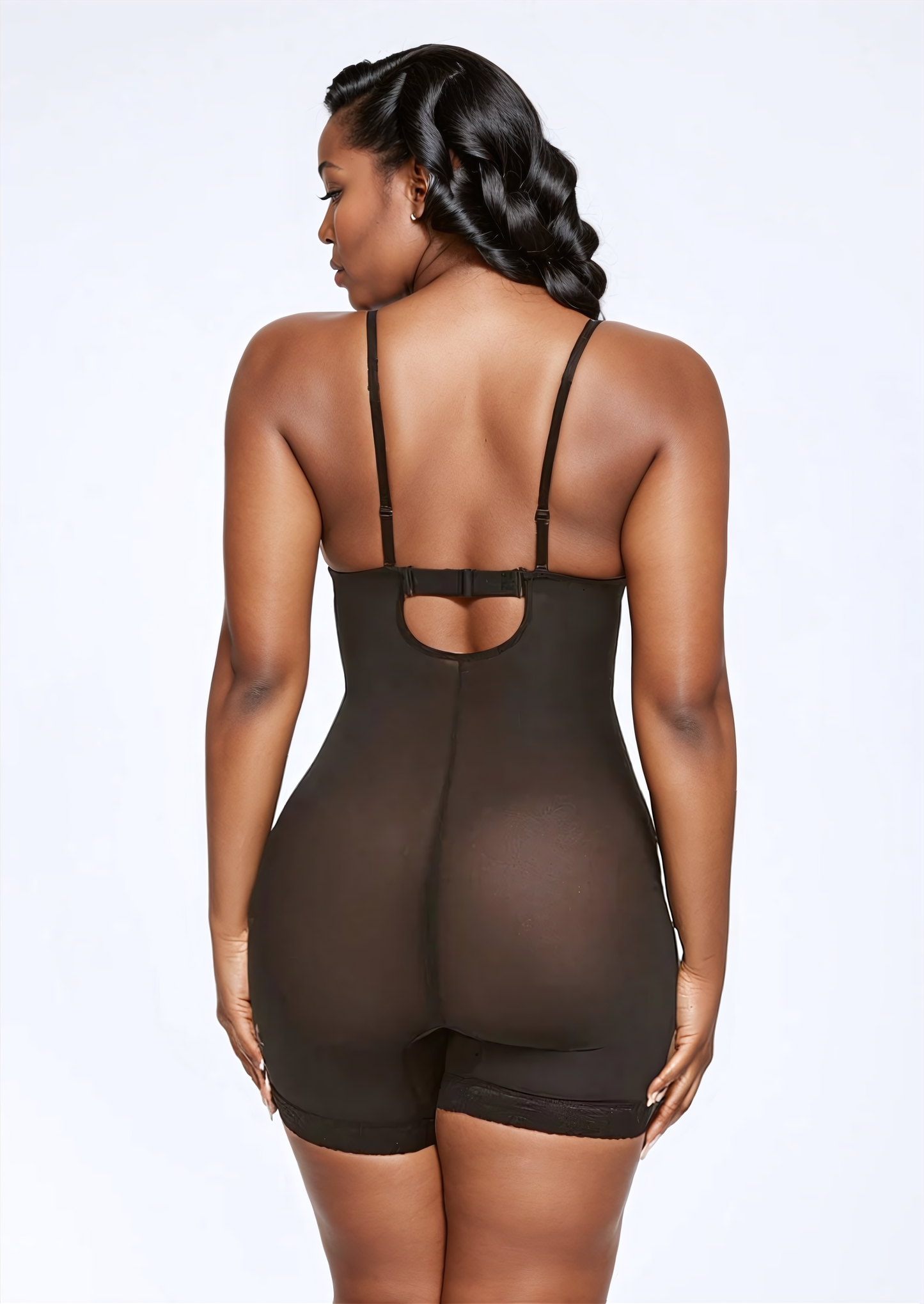 Plunge Shaping Bodysuit Shorts