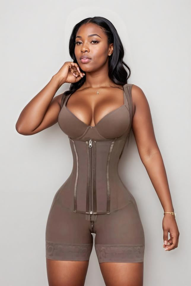 Novalux Full Bodysuit with built in waist trainer