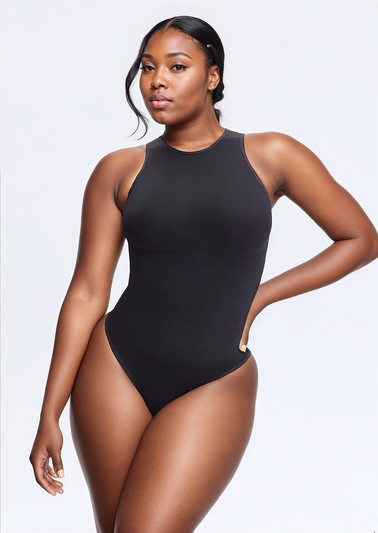 Halter Top Shapewear Bodysuit