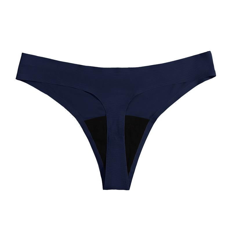 Traceless underwear with built-in pad